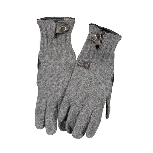 Harmont & Blaine Gray Wool Glove