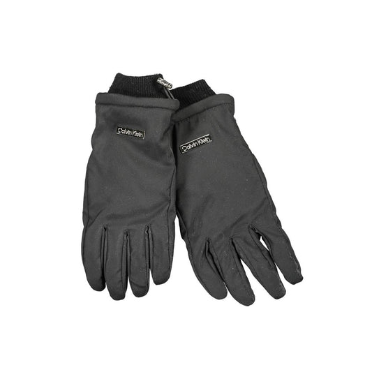 Calvin Klein Nero Wool Men's Glove