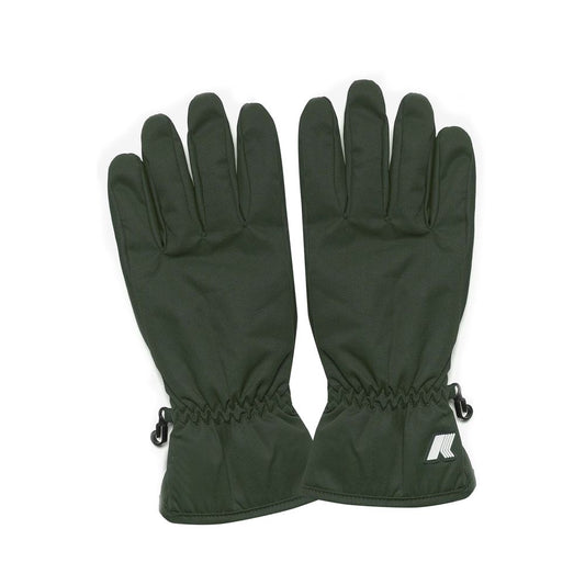 K-WAY Verde Polyester Men Glove