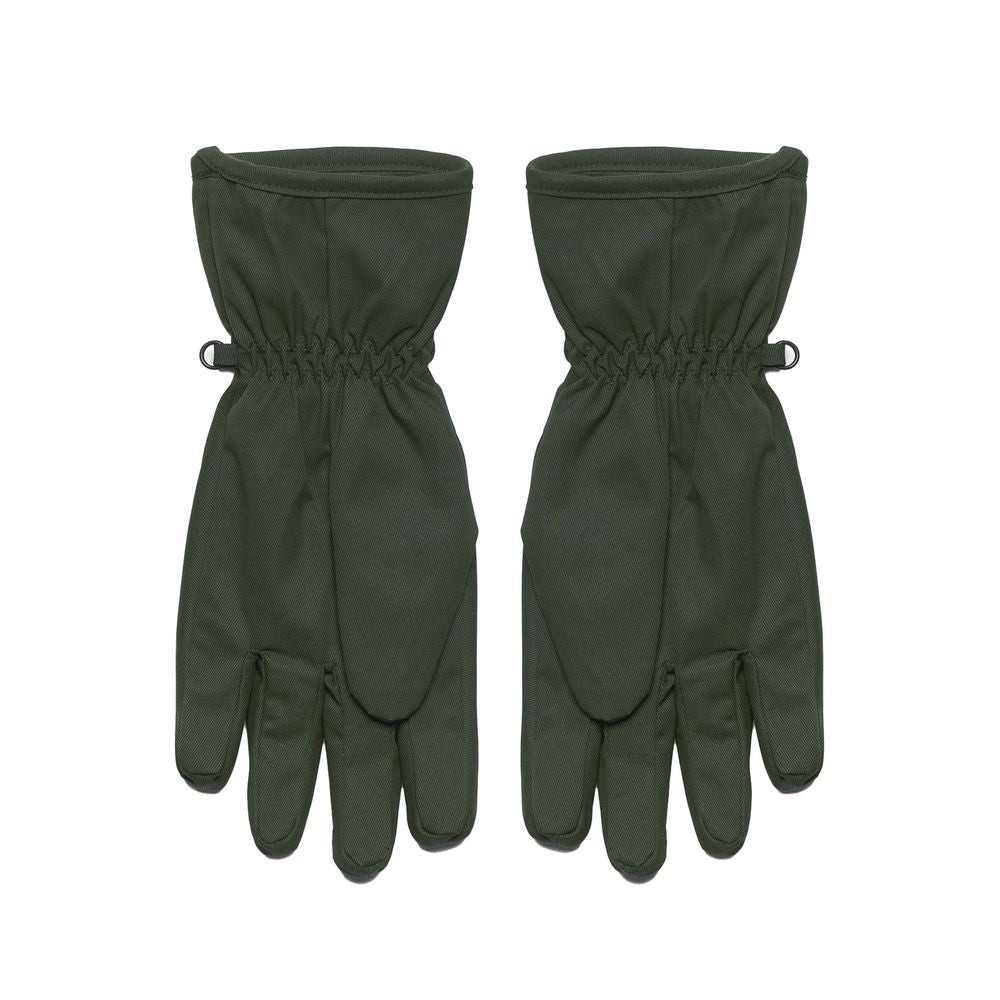 K-WAY Verde Polyester Men Glove