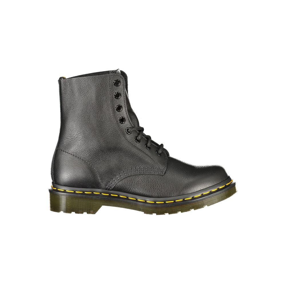 Dr. Martens Black Leather Unisex Ankle Boot