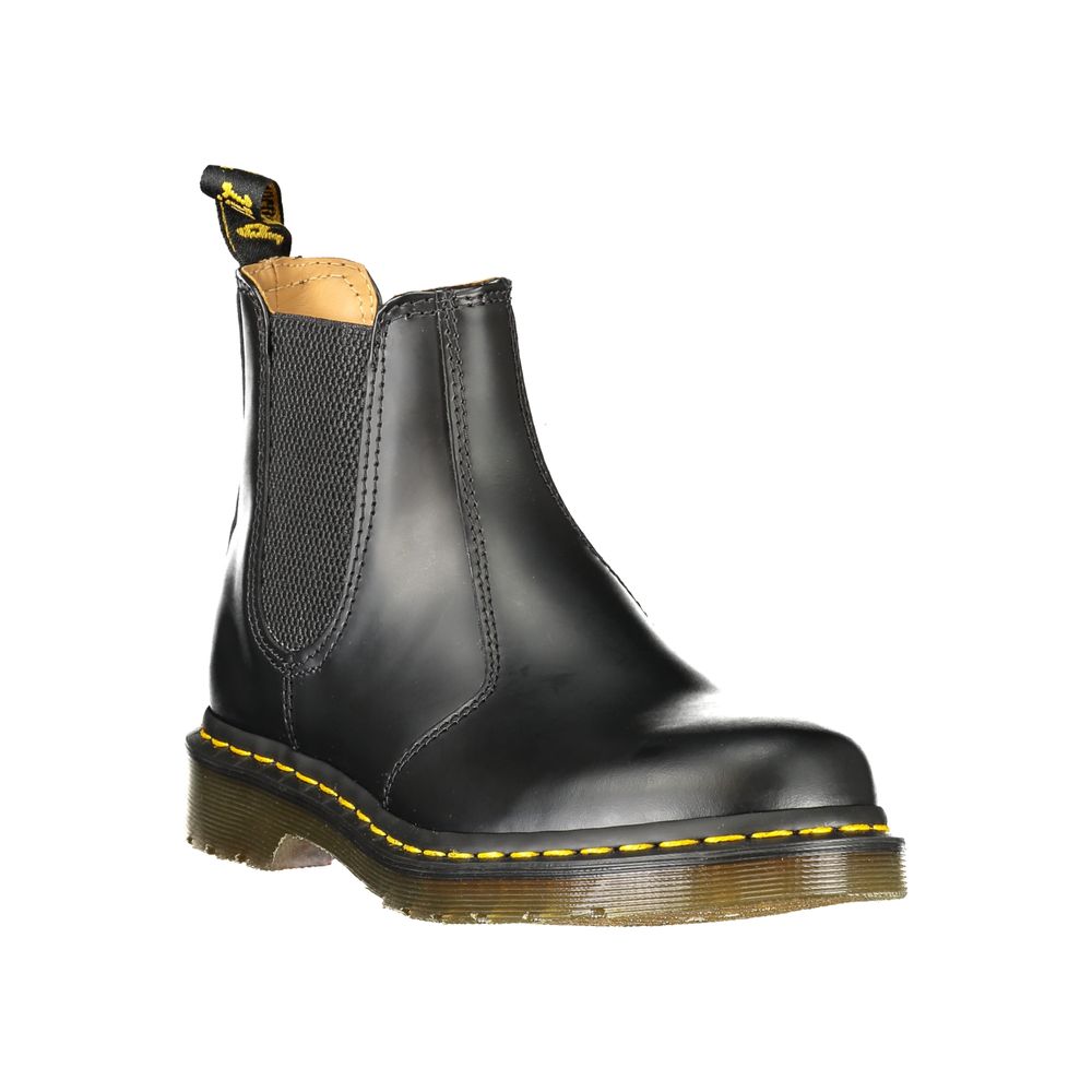 Dr. Martens Black Leather Unisex Ankle Boot