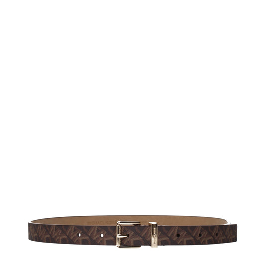 Michael Kors Brown Fabric Regular Belt