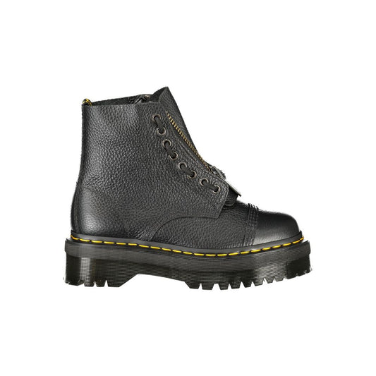 Dr. Martens Black Polyester Ankle