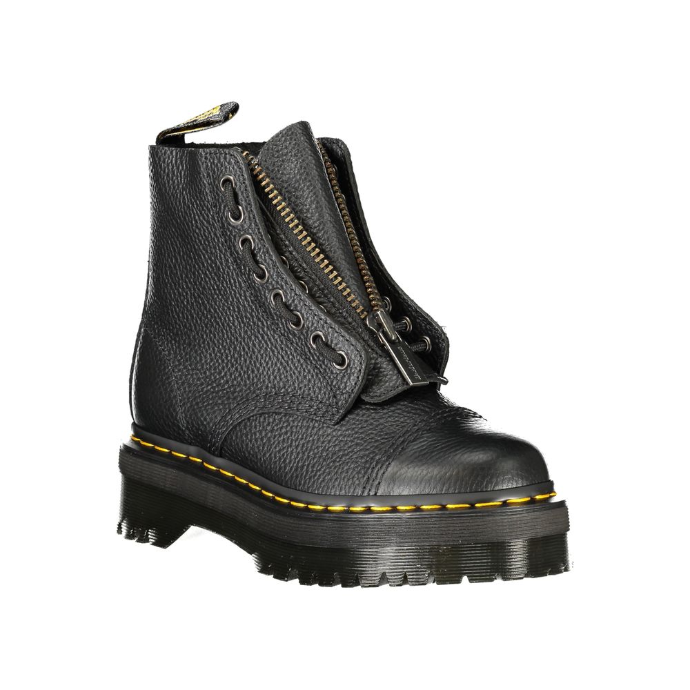 Dr. Martens Black Polyester Ankle