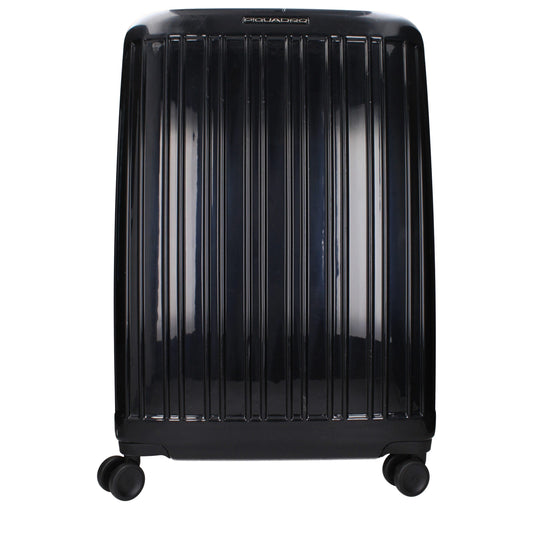 Piquadro Black Polycarbonate Luggage And Travel