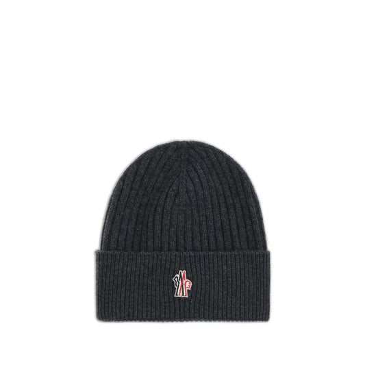 Moncler Grenoble Black Cashmere Beanie