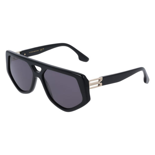 Victoria Beckham Black Acetate Sunglasses