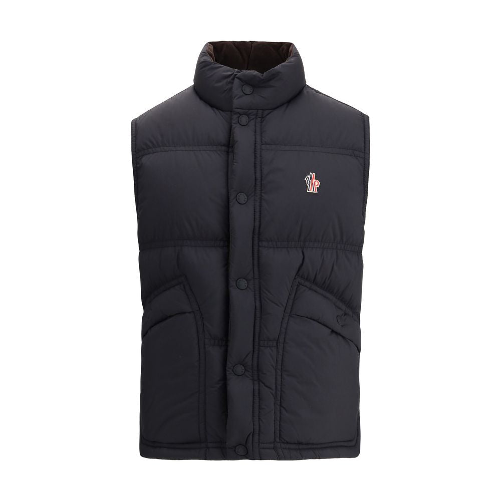 Moncler Grenoble Black Polyamide Sleveless Jacket