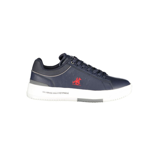 U.S. Grand Polo Blue Polyurethane Men's Sneaker