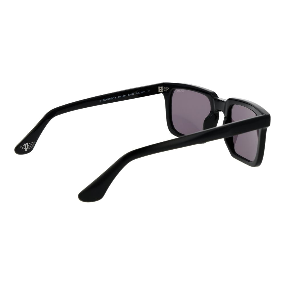 Police Black Cellulose Acetate Sunglasses