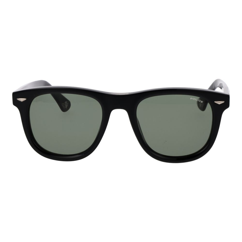 Police Black Cellulose Acetate Sunglasses