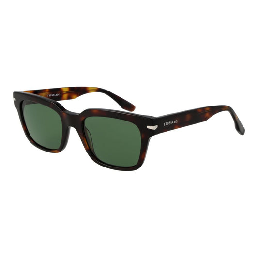 Trussardi Brown Acetate Sunglasses