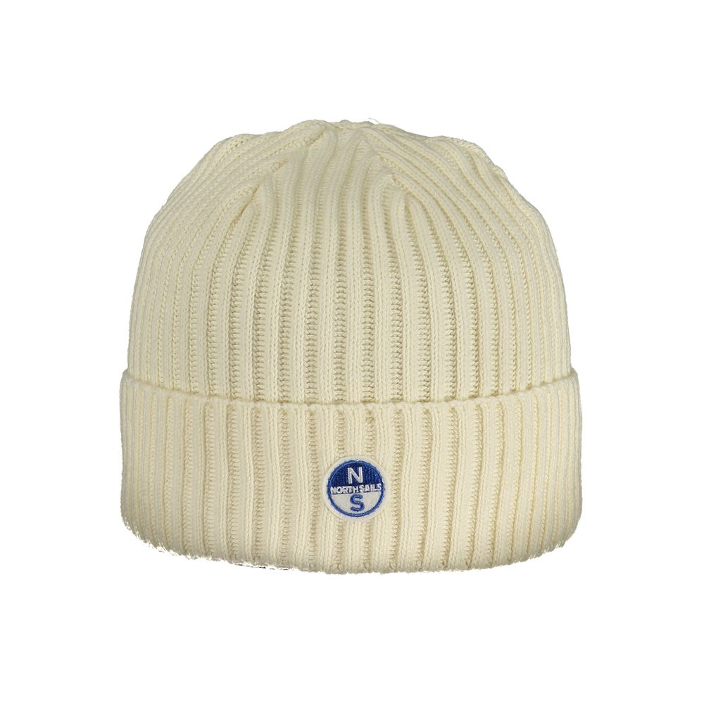North Sails White Cotton Men Cap