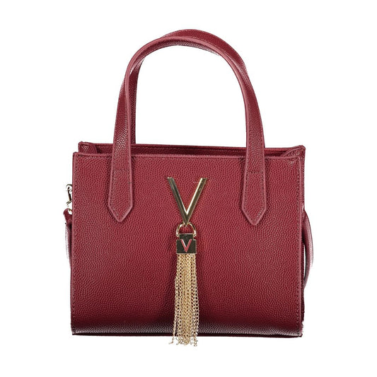 Mario Valentino Rosso Polyurethane Women Handbag