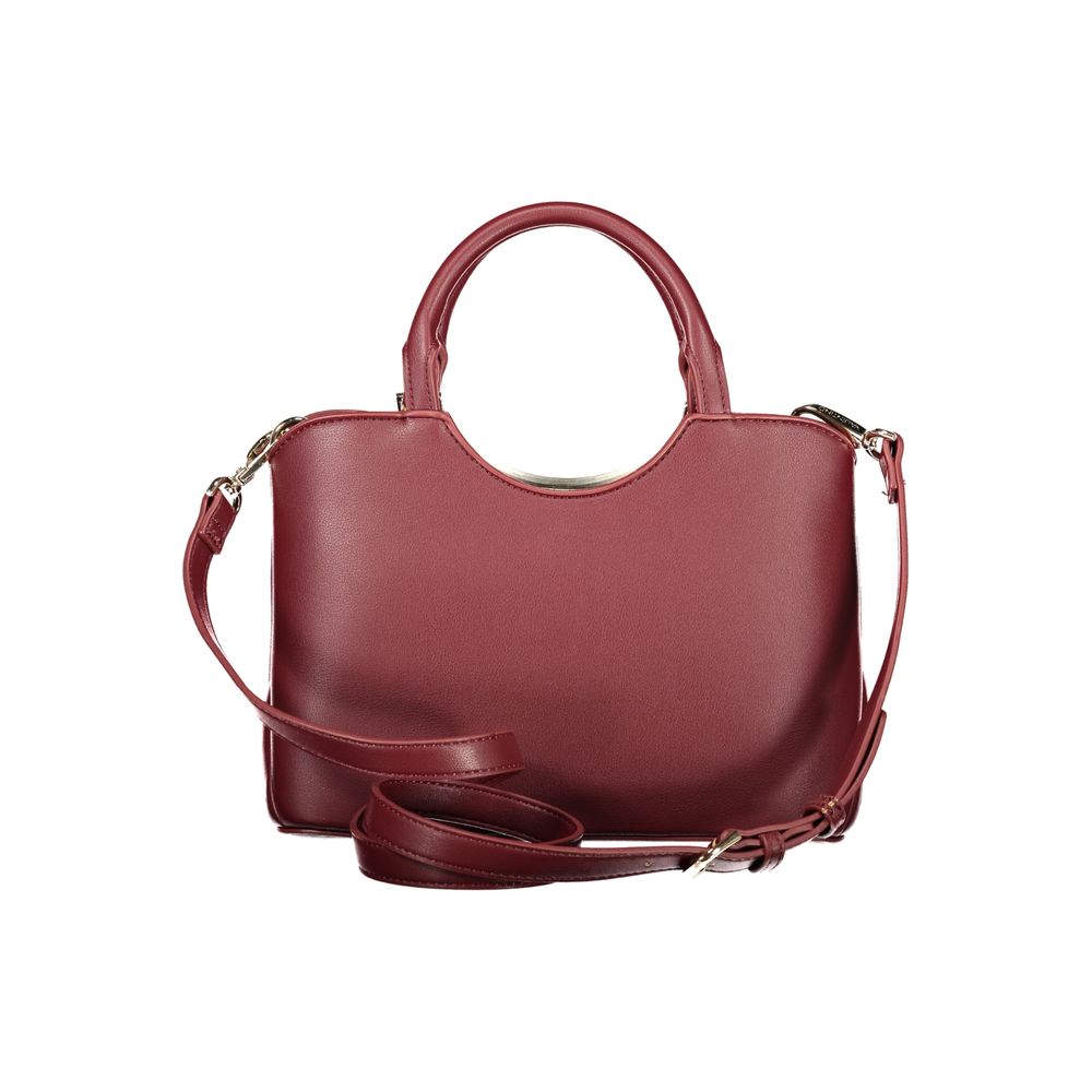 Mario Valentino Rosso Polyurethane Women Handbag