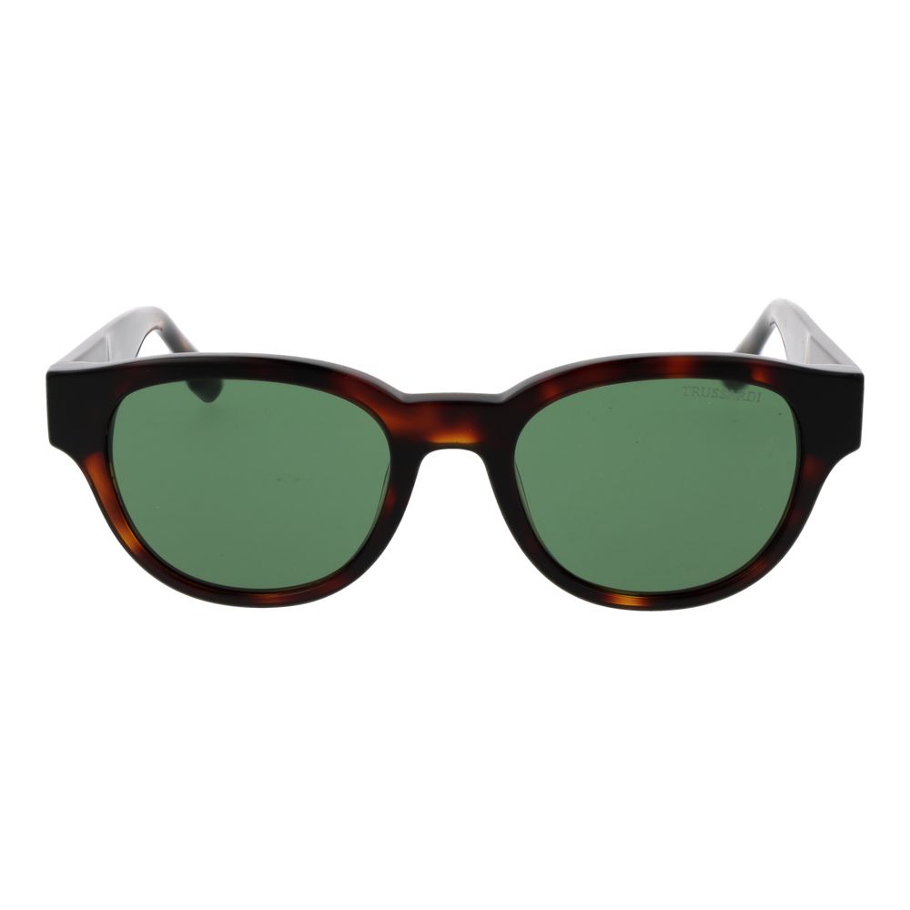 Trussardi Brown Acetate Sunglasses