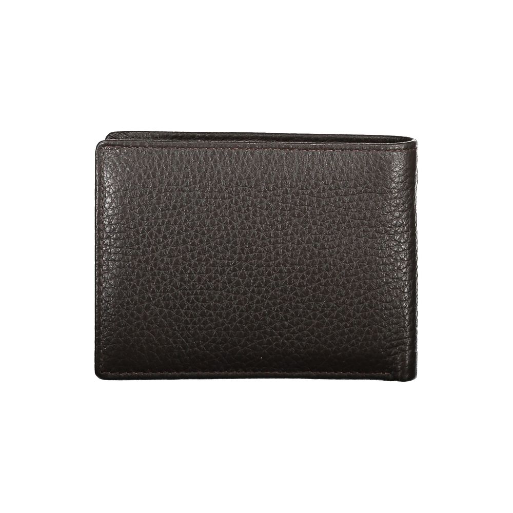 Aeronautica Militare Elegant Two-Compartment Leather Wallet