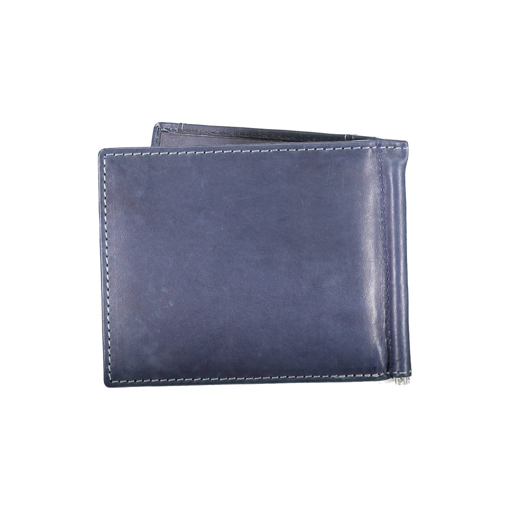 Lancetti Blue Leather Wallet