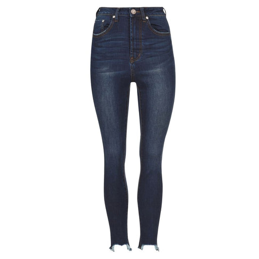 One Teaspoon Blue Cotton Jeans & Pant