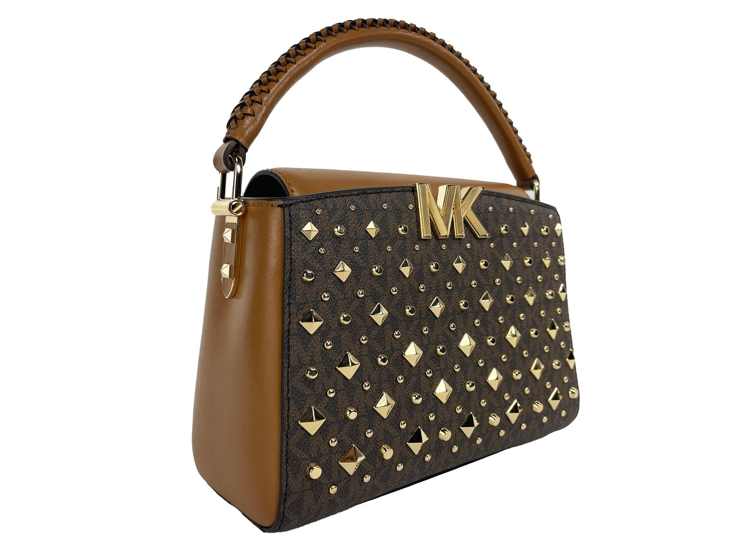 Michael Kors Karlie Small Studded Crossbody Bag Purse