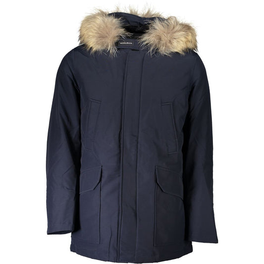 Woolrich Blue Cotton Jacket