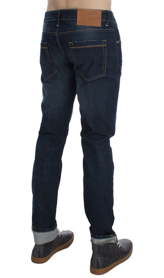 Acht Elegant Slim Skinny Fit Men's Jeans