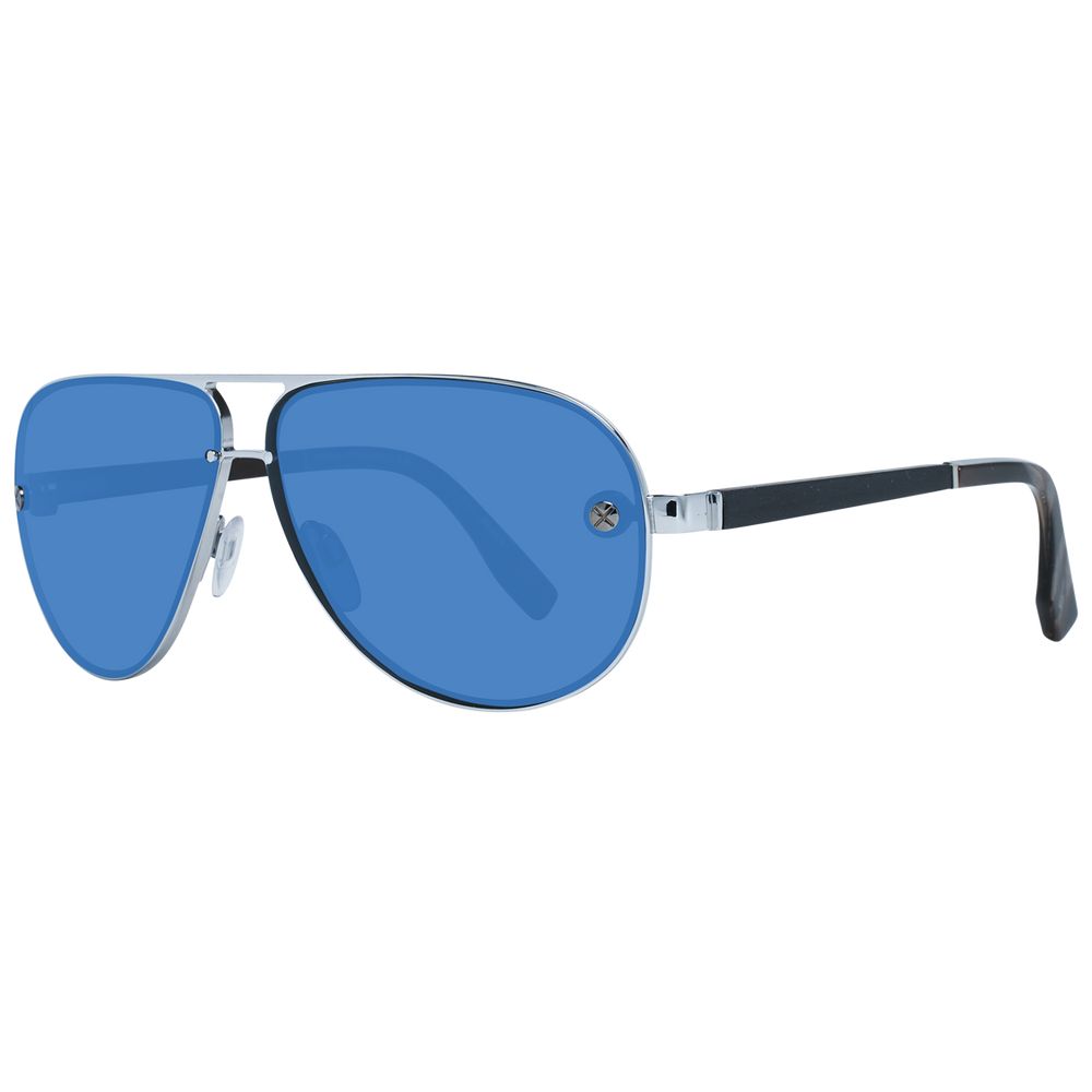 Zegna Couture Silver Men Sunglasses