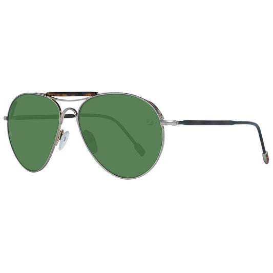 Zegna Couture Gray Men Sunglasses