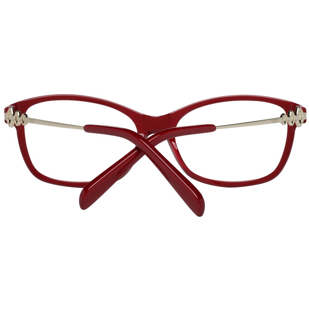 Emilio Pucci Red Women Optical Frames