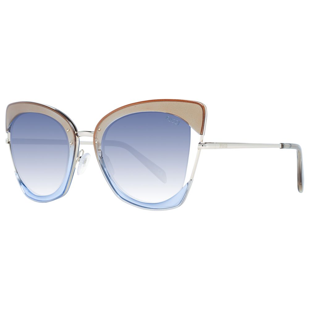 Emilio Pucci Gold Women Sunglasses