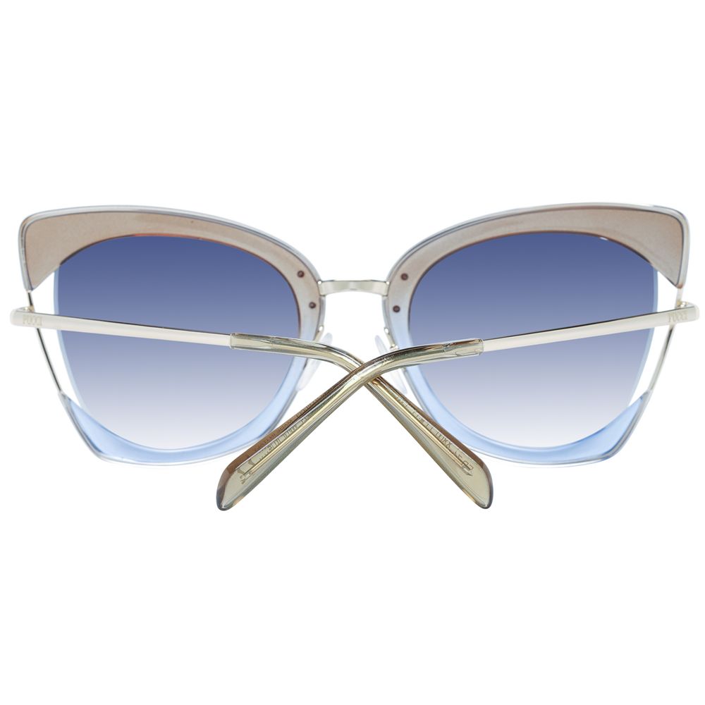 Emilio Pucci Gold Women Sunglasses