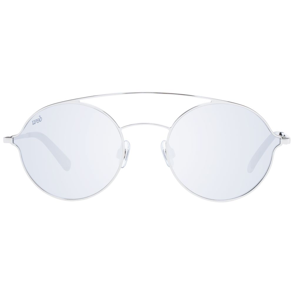 Web Silver Men Sunglasses