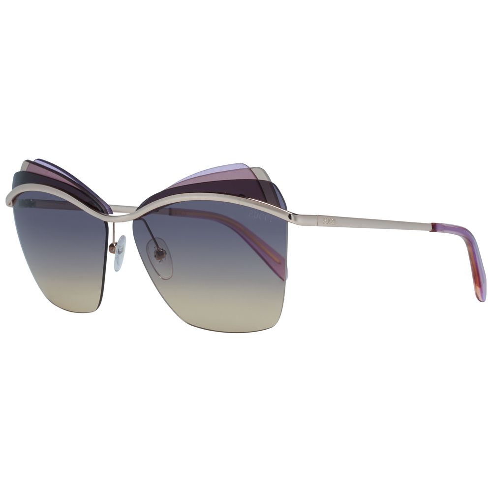 Emilio Pucci Gold Women Sunglasses