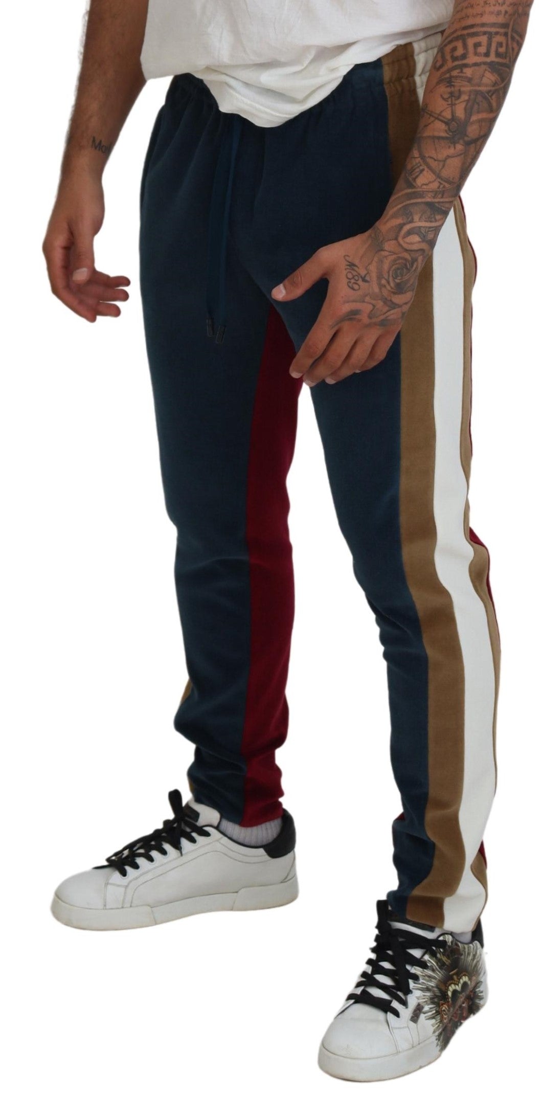 Dolce & Gabbana Exquisite Multicolor Jogger Pants