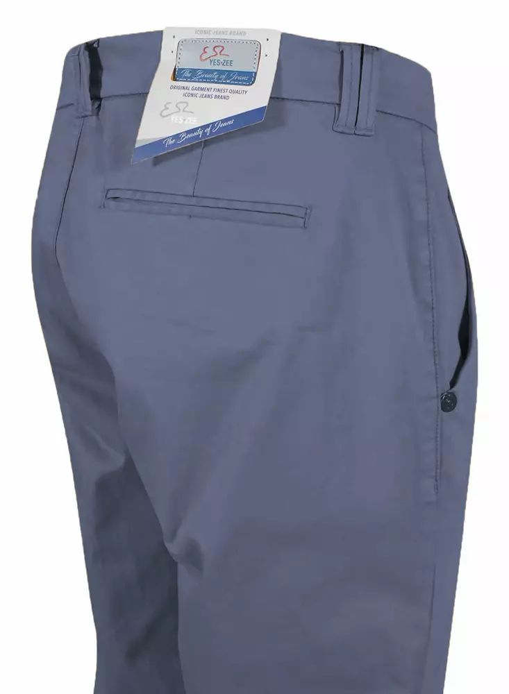 Yes Zee Chic Blue Chinos for Men