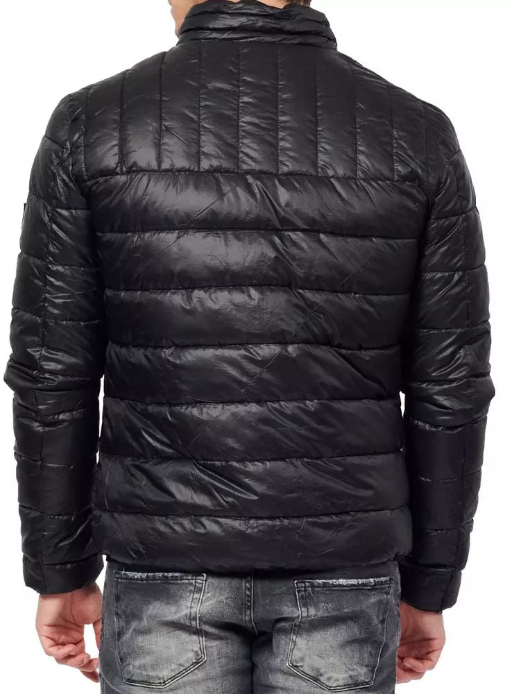 Yes Zee Sleek Camouflage-Lined Quilted Jacket