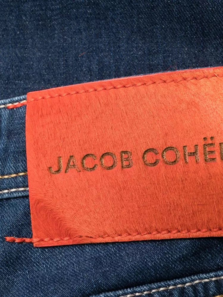 Jacob Cohen Exclusive Blue Nick Jeans with Embroidered Detail