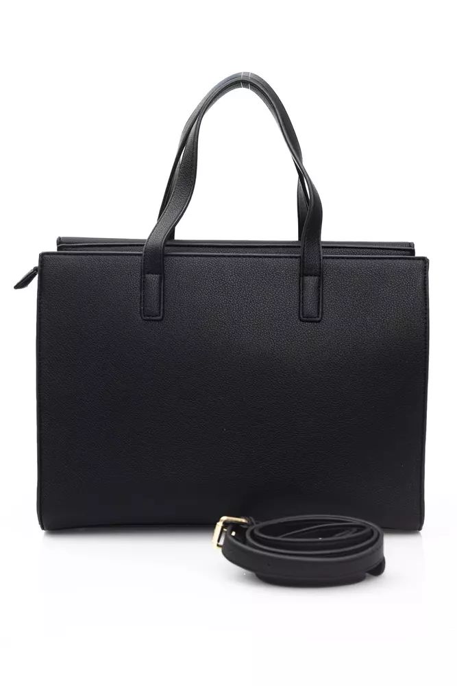 Baldinini Trend Elegant Black Polyethylene Shoulder Bag