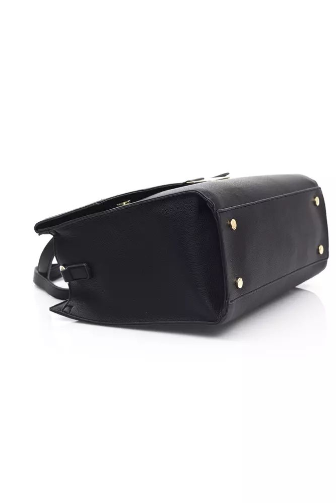 Baldinini Trend Elegant Black Polyethylene Shoulder Bag