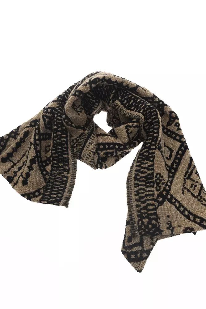 Alpha Studio Scandinavian Jacquard Double-Face Stole