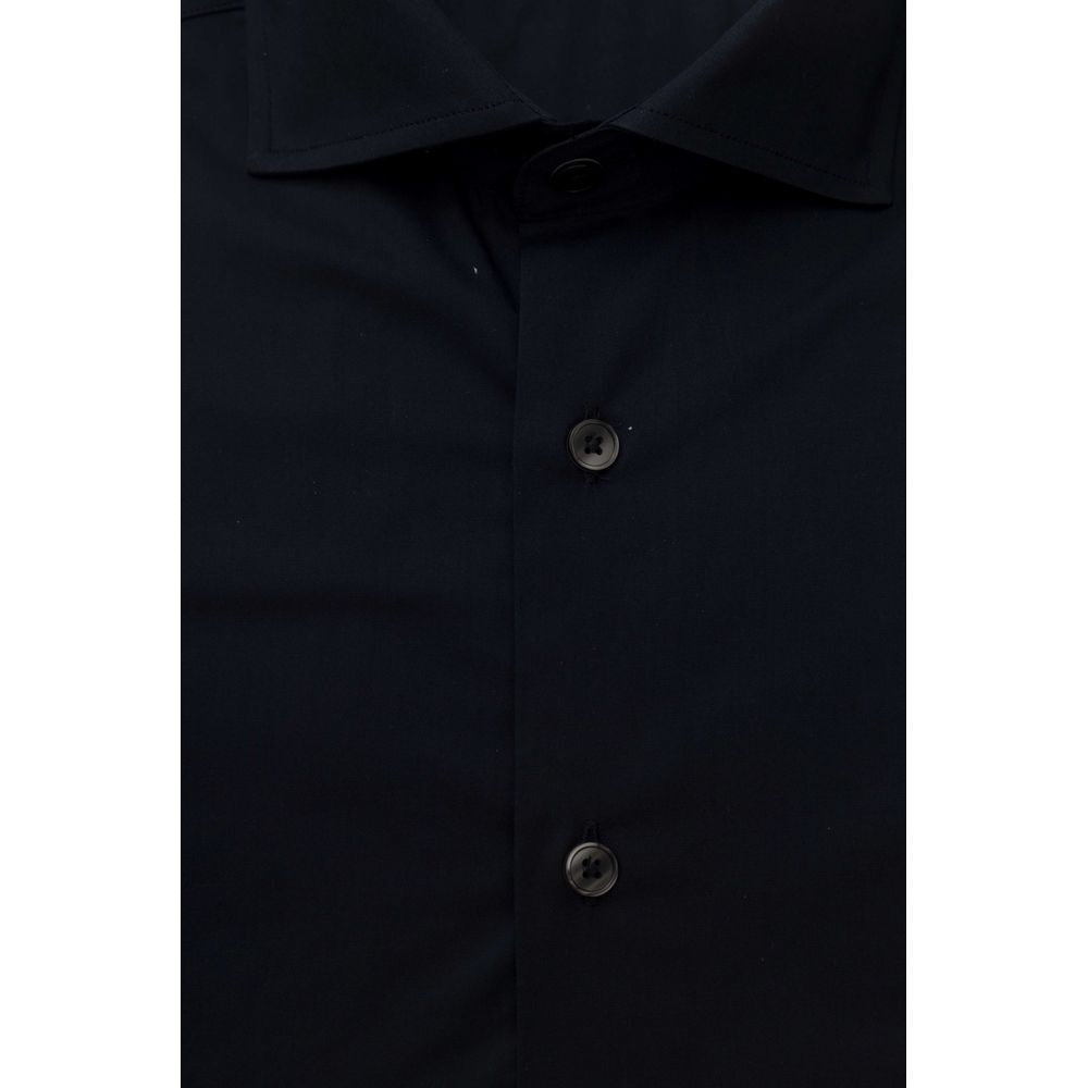 Bagutta Elegant Slim Fit French Collar Shirt